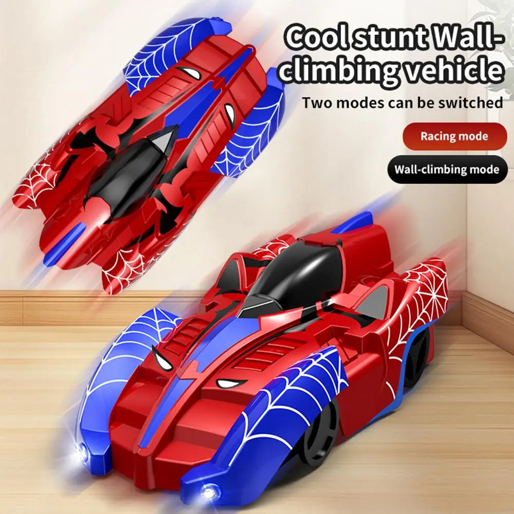 RC Stuntauto Muurklimvoertuig Spinnenweb Draadloze afstandsbediening Raceauto Speelgoed met dynamische verlichting voor kinderen Jongens Geschenken