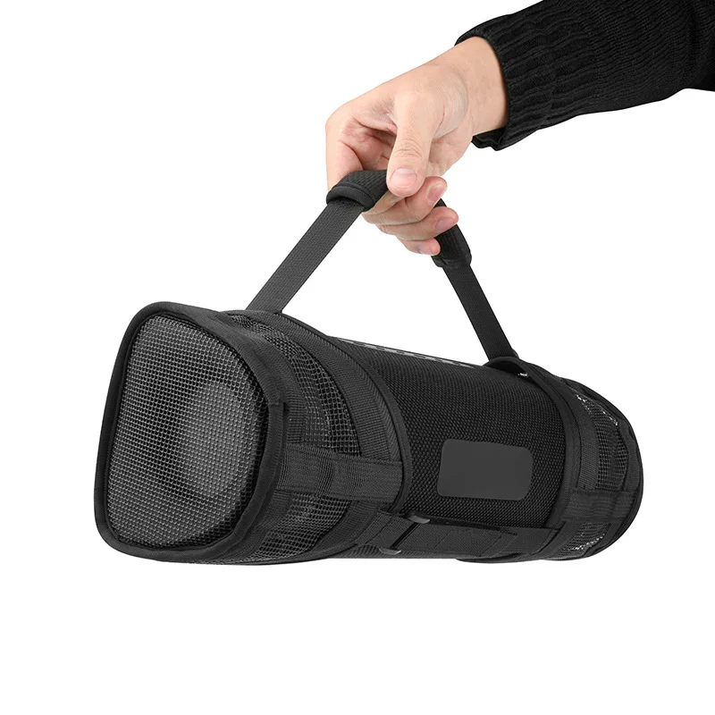 For Sony SRS-XB43 Bluetooth-compatible Speaker Protective Cover Convenient To Hand Carry Single Shoulder Strap Storage Cover