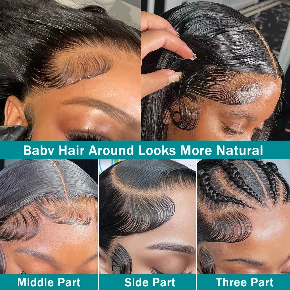 ความหนาแน่น 250 30 40 นิ้ว Body Wave ลูกไม้ด้านหน้าผมมนุษย์ Wigs 13x6 13x4 Remy โปร่งใส HD วิกผมลูกไม้ด้านหน้าด้านหน้าสําหรับผู้หญิงสีดํา