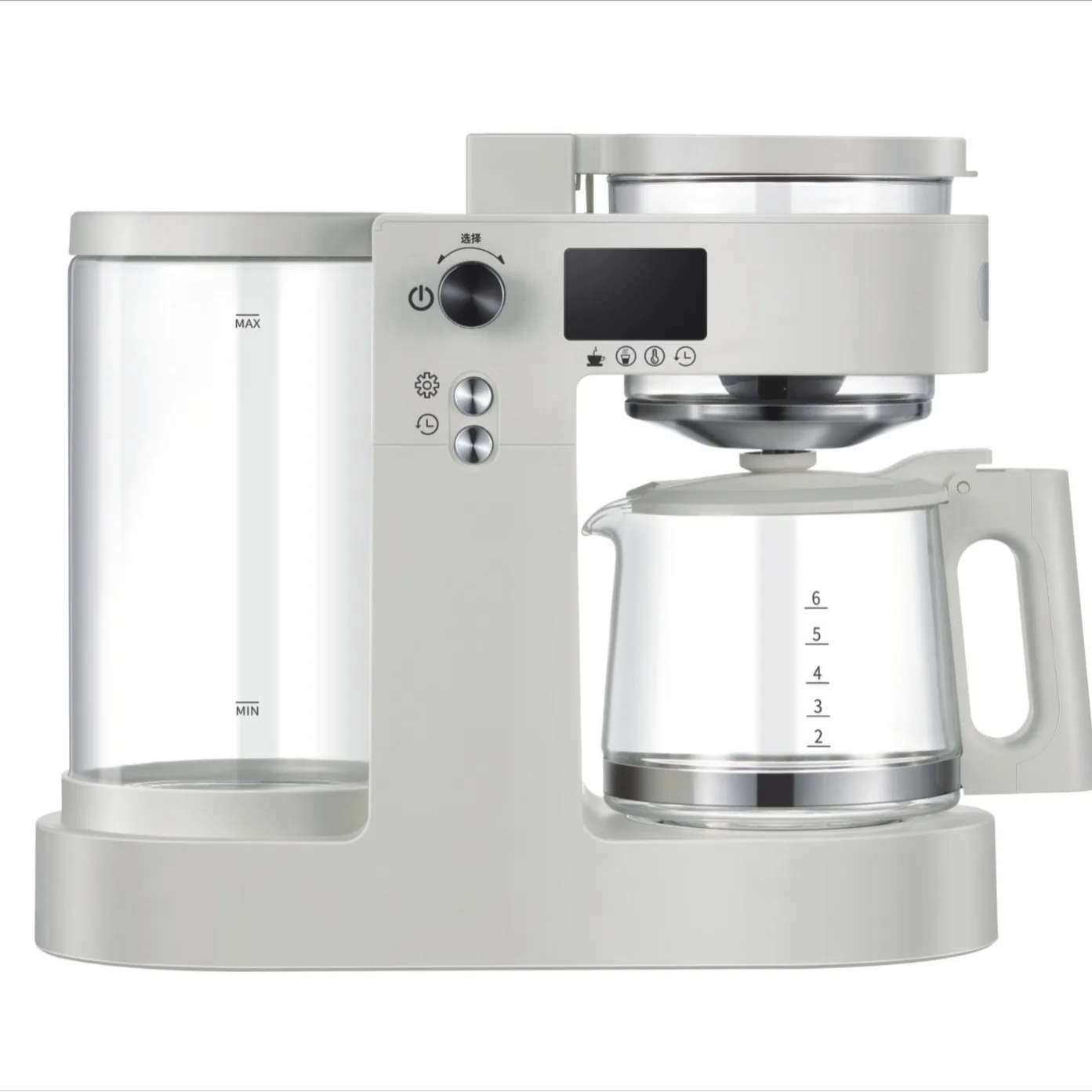 Home Multifunctional New Filter Coffee Machine HJ-1003 Home Portable Office Tea Brewing Machine Semi-automatic
