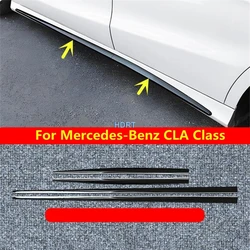 Car Styling Accessories Glass Skirt Side Moulding Window Molding Door Edge Strip Body Trim For Mercedes-Benz CLA Class 2013-2024