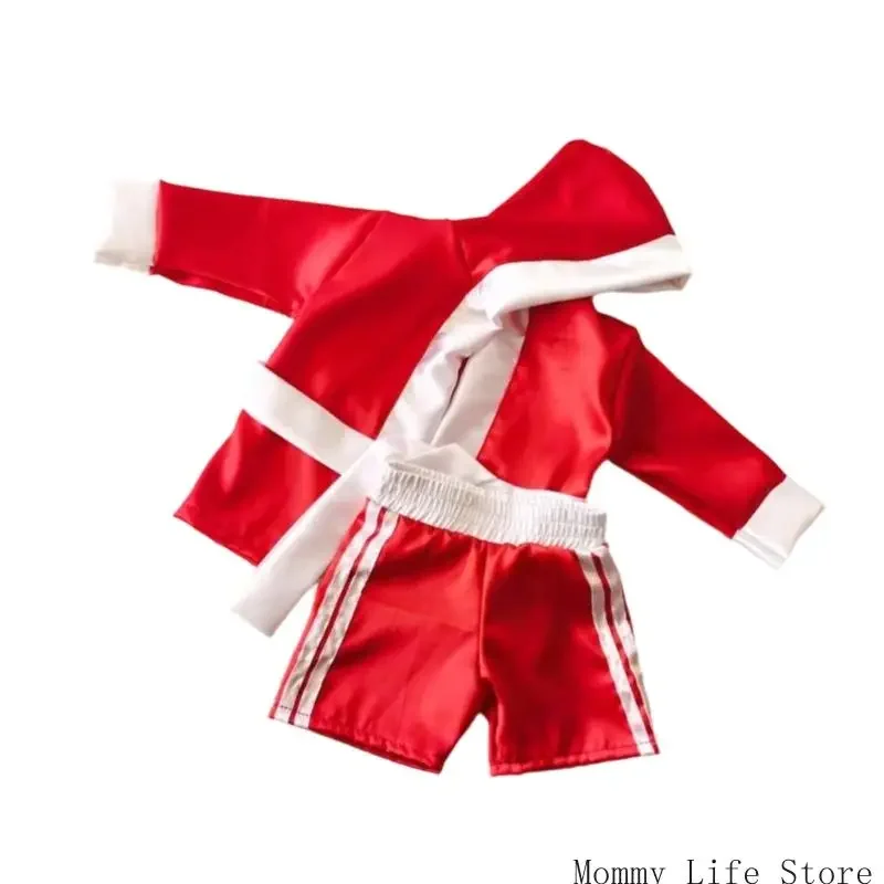 Infant Boxing Photography Attires Friendly Easy Wear Design Birthday Gift