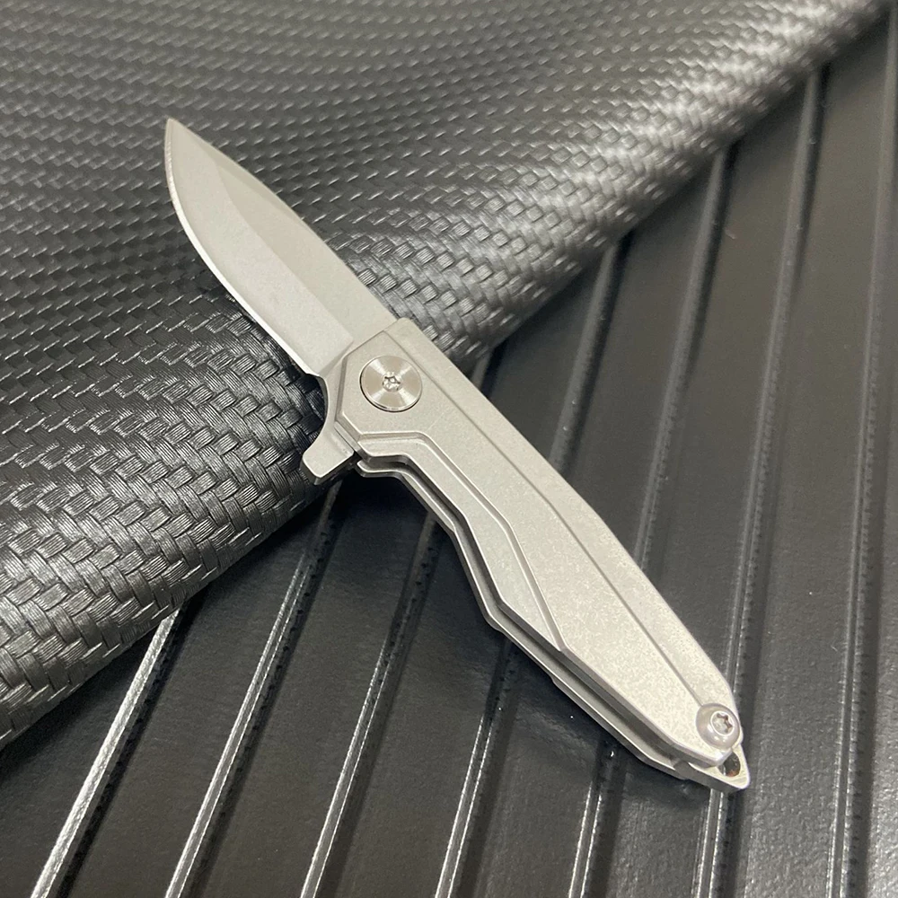 Imagem -04 - Faca Dobrável Mini de Canivete Portátil Fruit Edc Keychain Tool Box Opener Gadge Outdoor Aço Inoxidável
