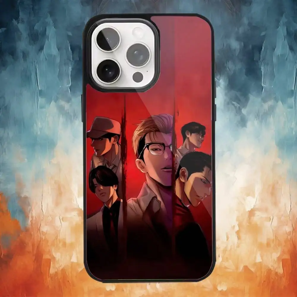 Anime L-Lookism Manhwa Phone Case For iPhone 17 16 15 14 13 12 Pro Max Plus for Magsafe Wireless Magnetic Cover