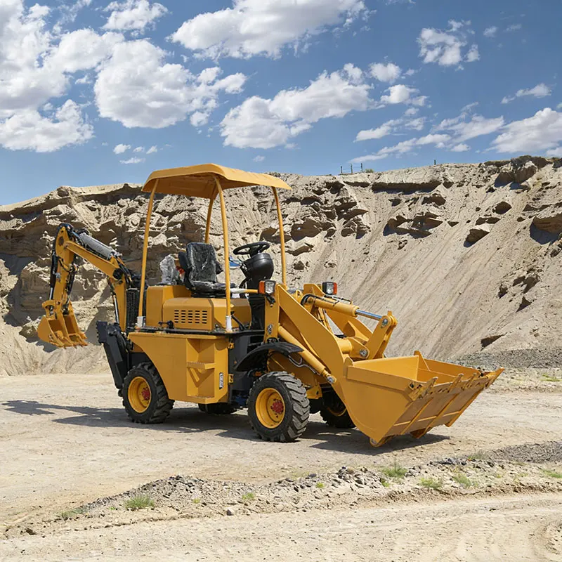 Customized Low Emission Engine Adjustable Digging Depth Crawler Backhoe Loader Heavy Duty Backhoe Loader Multifunctional Backhoe