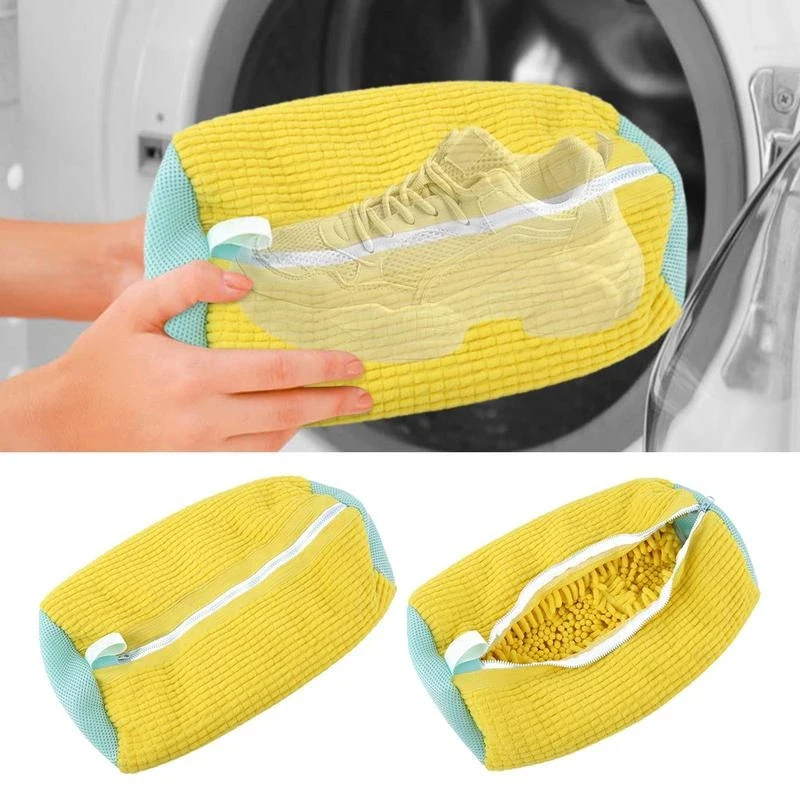 

Cotton Laundry Net with Fluffy Fibers, Easily Remove Dirt, Washing Bags, Anti-Deformation Shoes, Clothes Organizer, Selling, New