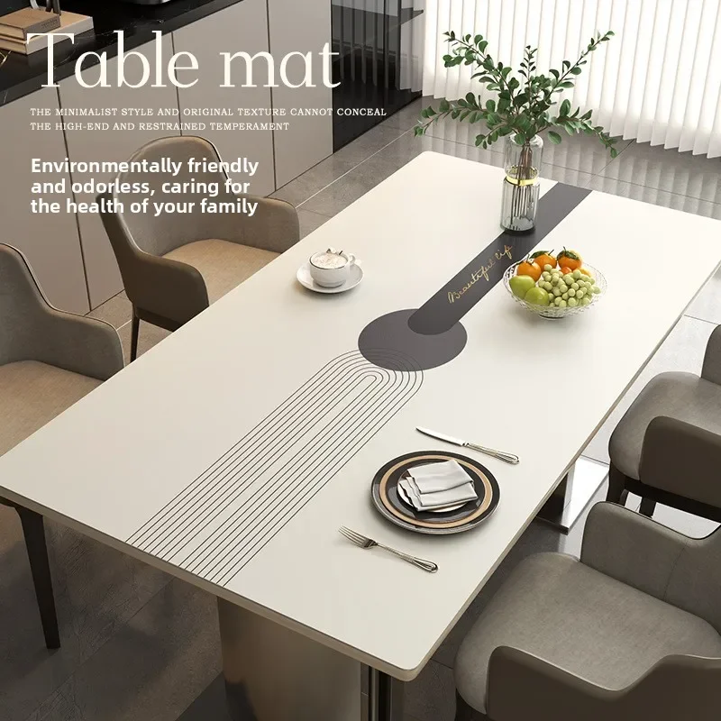 Nordic PVC Waterproof Oil Resistant Table Cloth Rectangle Tablecloth Nappe Party Wedding Table Cloth Home Kitchen Tablecloth