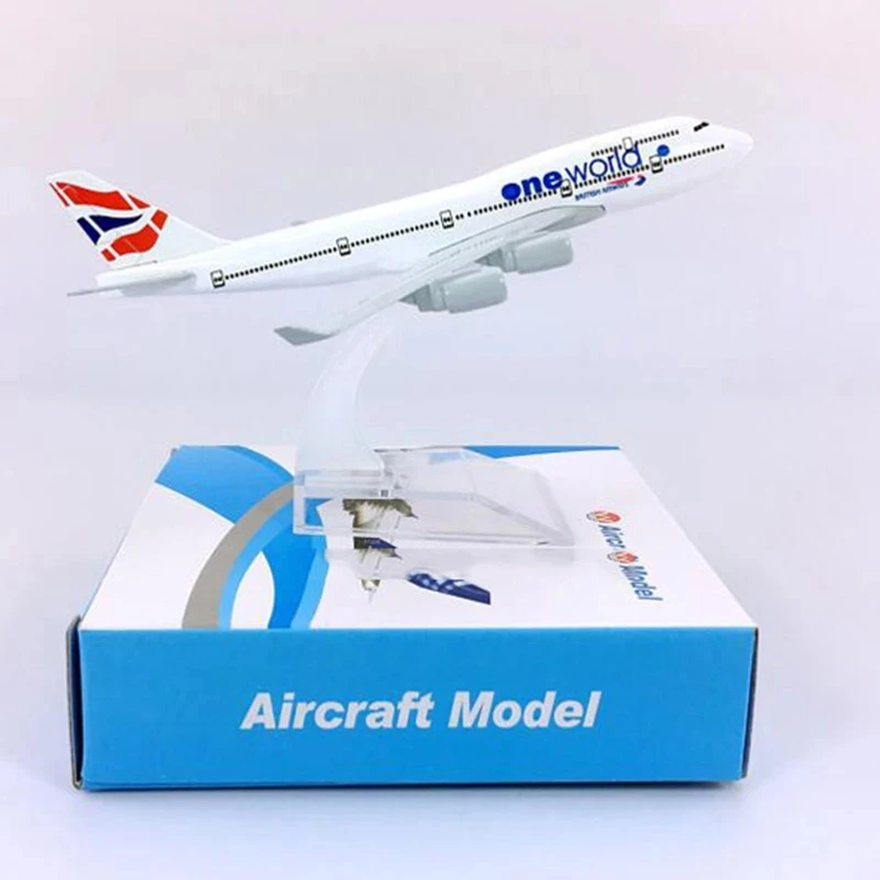 

Модель самолета British Airways B747, 16 см, из сплава, масштаб 1:400, литая, для мальчиков, коллекционная игрушка, подарок
