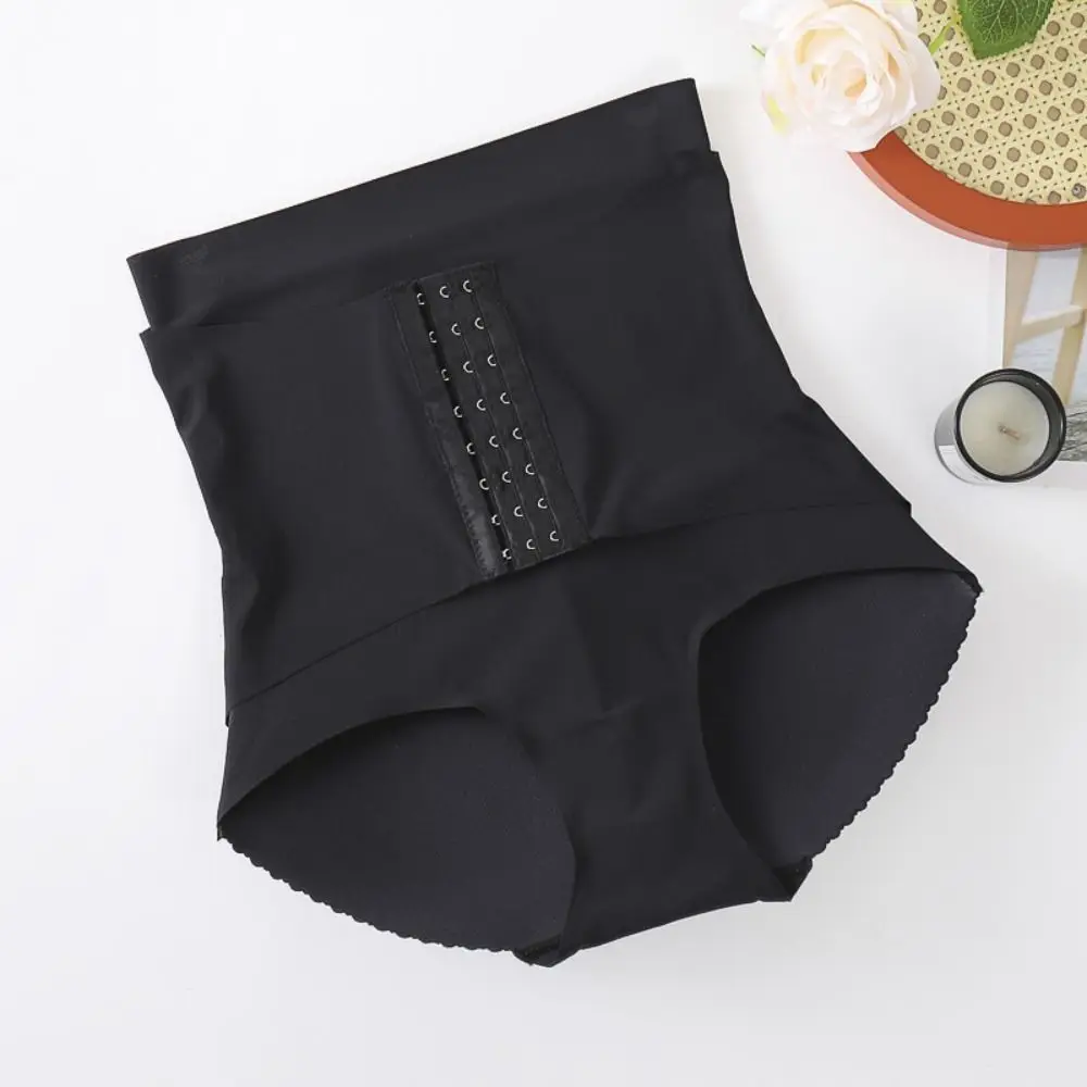 สบายด้วยแผ่นกระชับสัดส่วน Shapewear เอวสูง Shapers ยกสะโพก Shapewear BUCKLE Seamless Body Shaping Underpants ทุกวัน