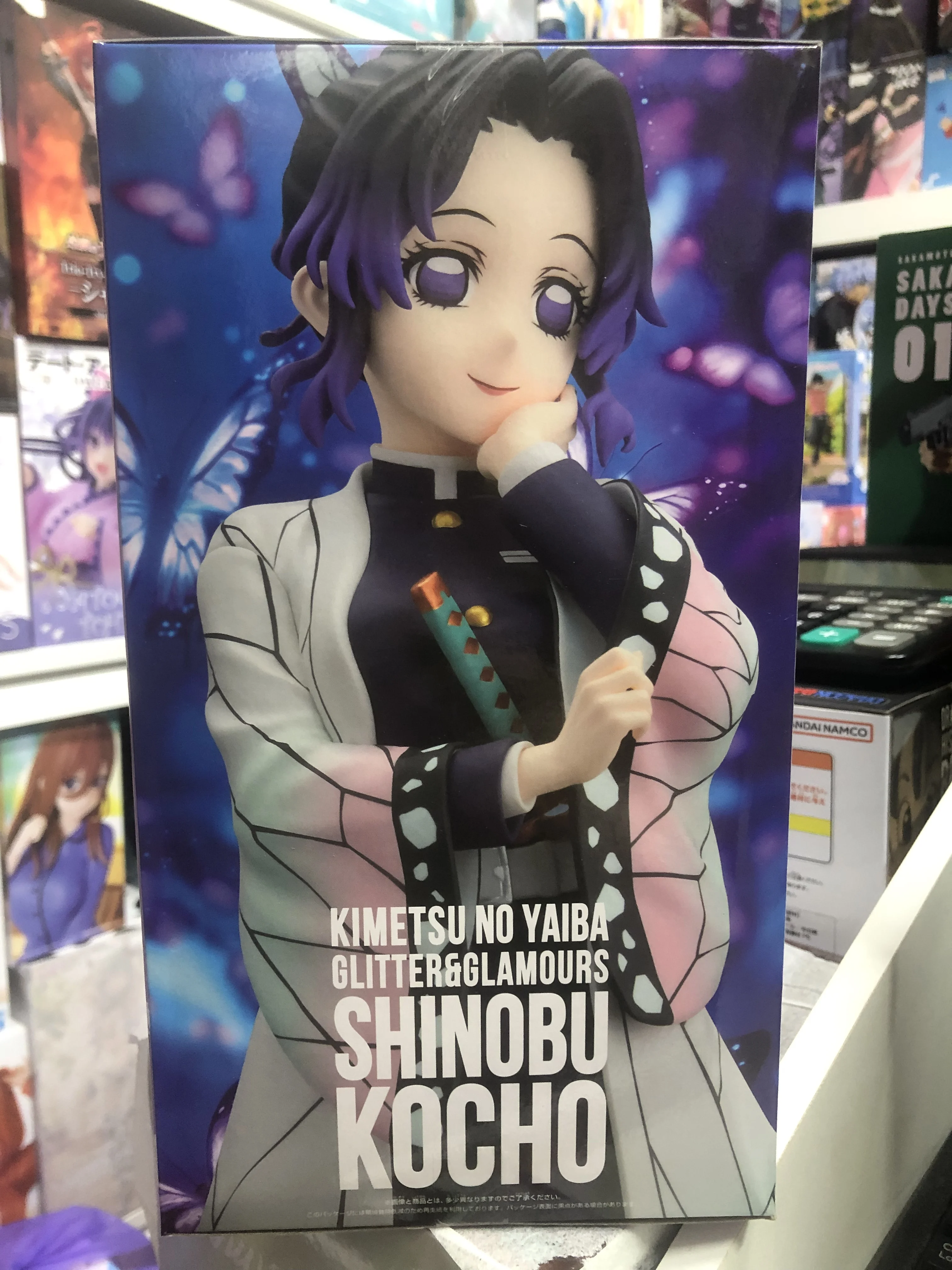In Magazzino Bandai Originale Banpresto Demon Slayer: Kimetsu no Yaiba Kochou Shinobu Anime Action Figure Modello Figure Giocattoli