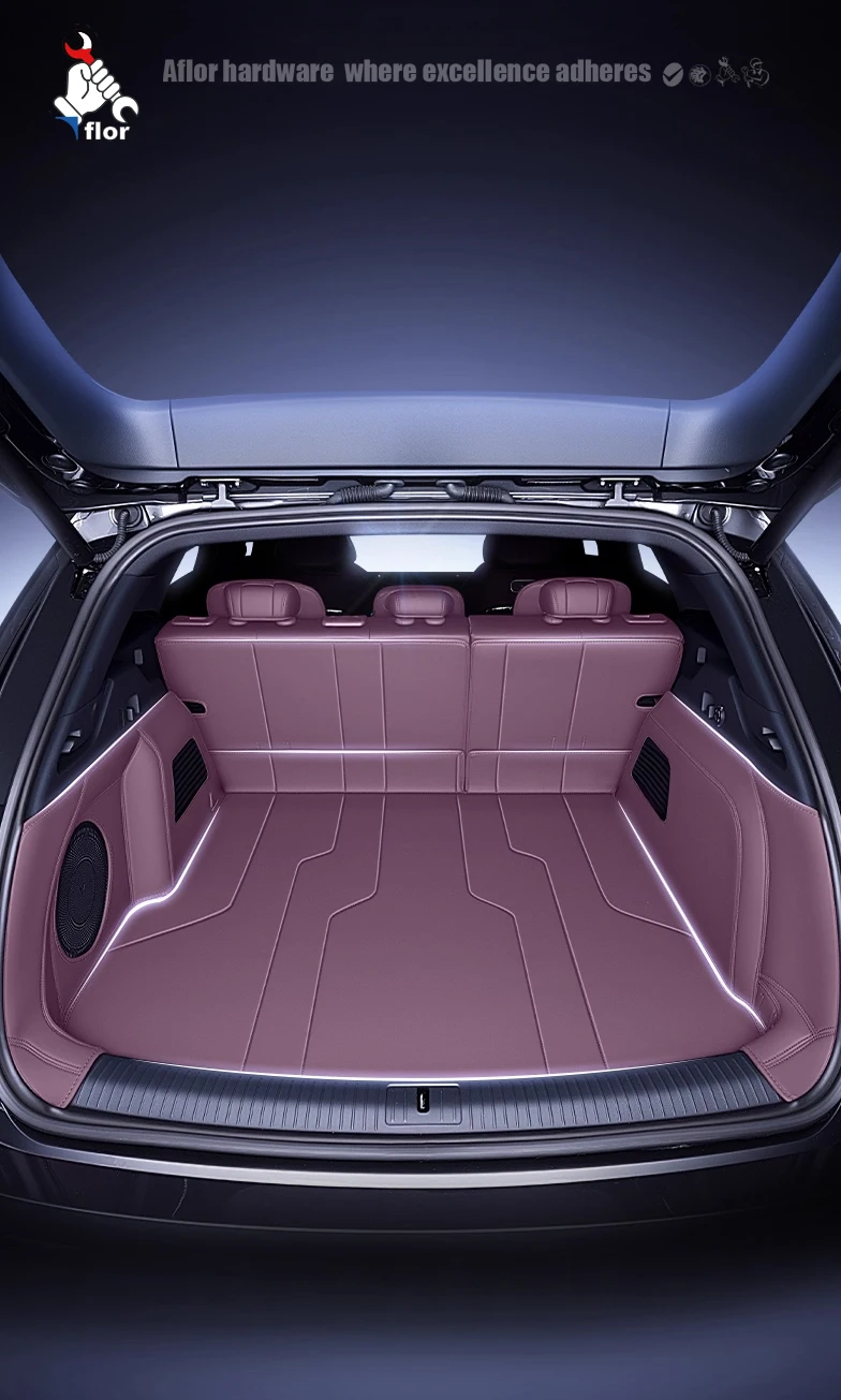 For VOYAH FREE FREE+ 2025 Car Trunk Mat Custom Fit Trunk Liner Cargo Mat Trunk Protection Mat Chair-Back Protection Mat