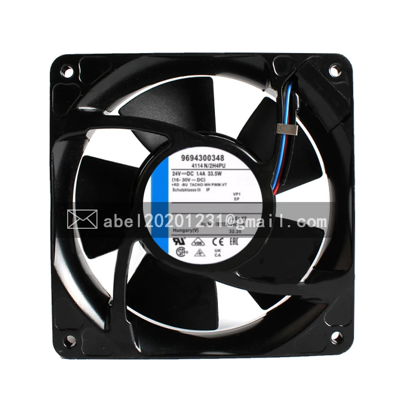 BRAND NEW ORIGINAL  4114N/2H4PU DC 24V 12038 COOLING FAN 120*120*38MM