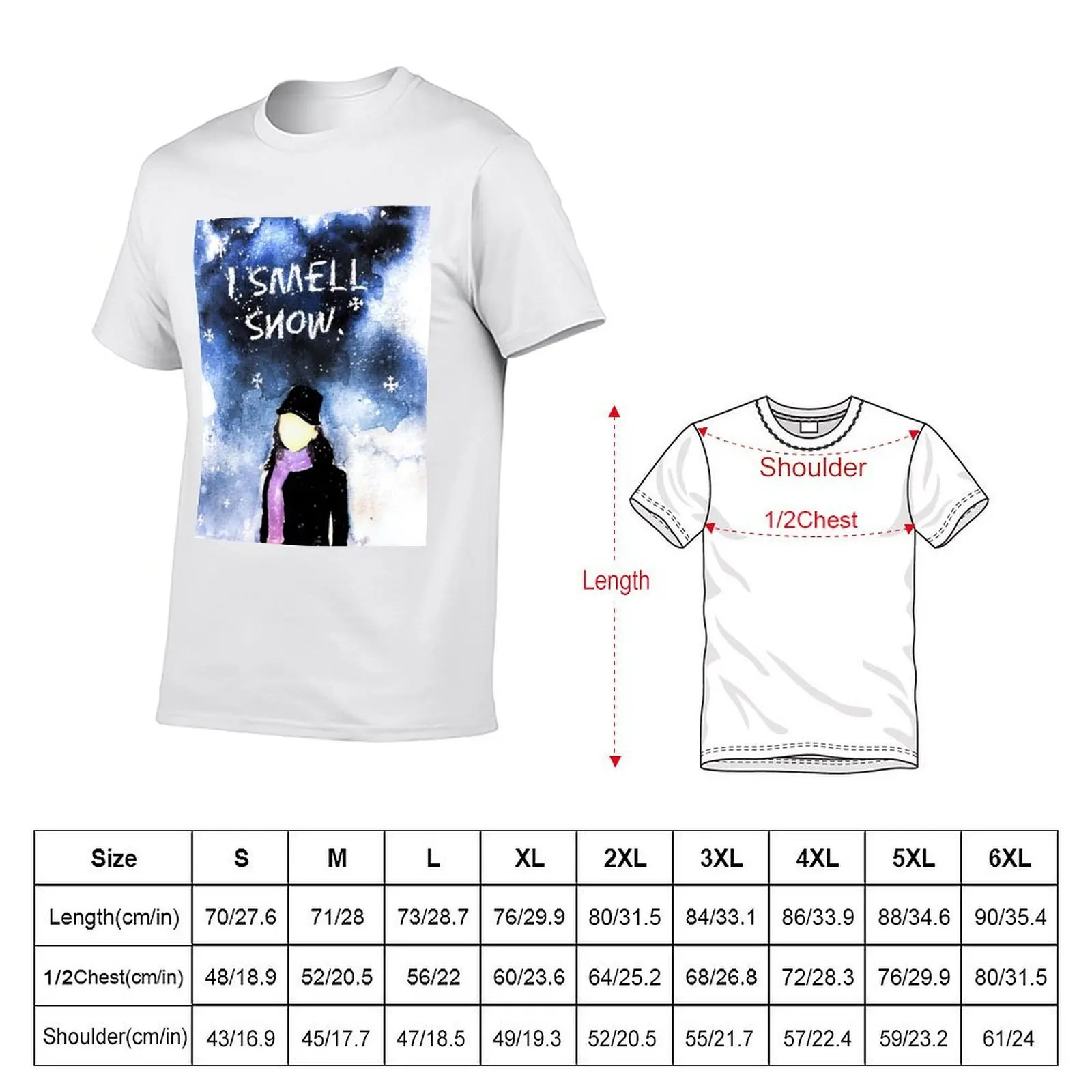 Lorelai Gilmore - I smell snow T-Shirt tops fashion shirts mens t shirts casual stylish