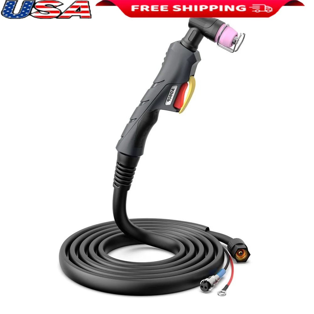 ไฟฉายตัดพลาสม่าความถี่สูง AG60P 4M ข้อต่อทองแดงวัสดุสิ้นเปลือง HF Pilot Arc 50/60A AG60/WSD60/SG55