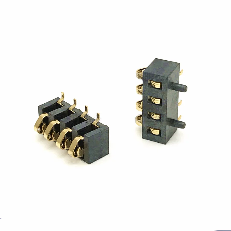 5 Stück BC-36 Batteriekontaktklemme 2,5 mm 1P2P3P4P vergoldete Federladung Leitfähiger Halter Batterieklemmenanschluss – Detail 5