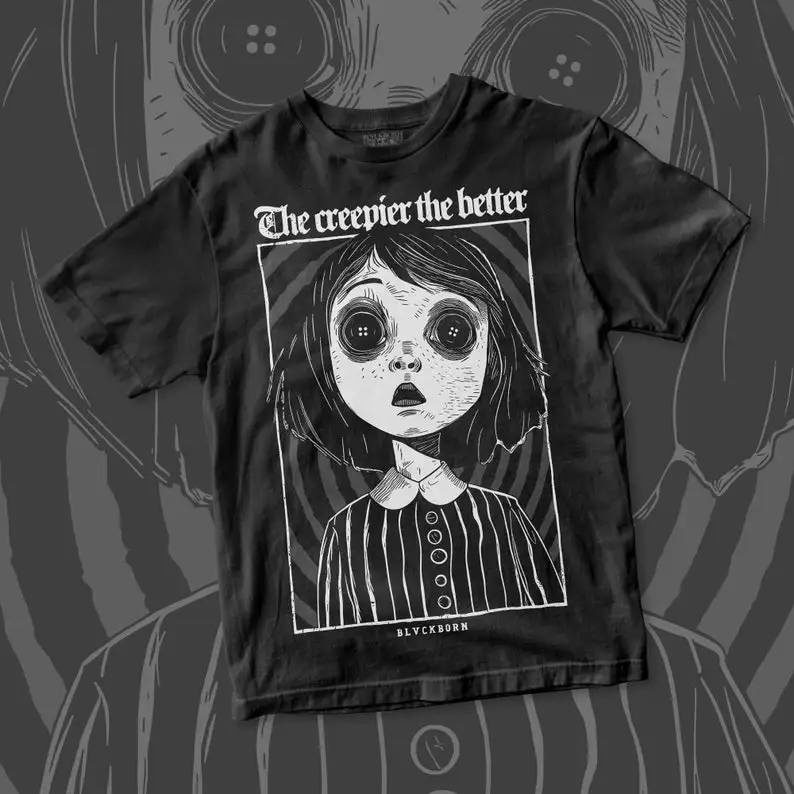 The Creepier The Better cotton shirt