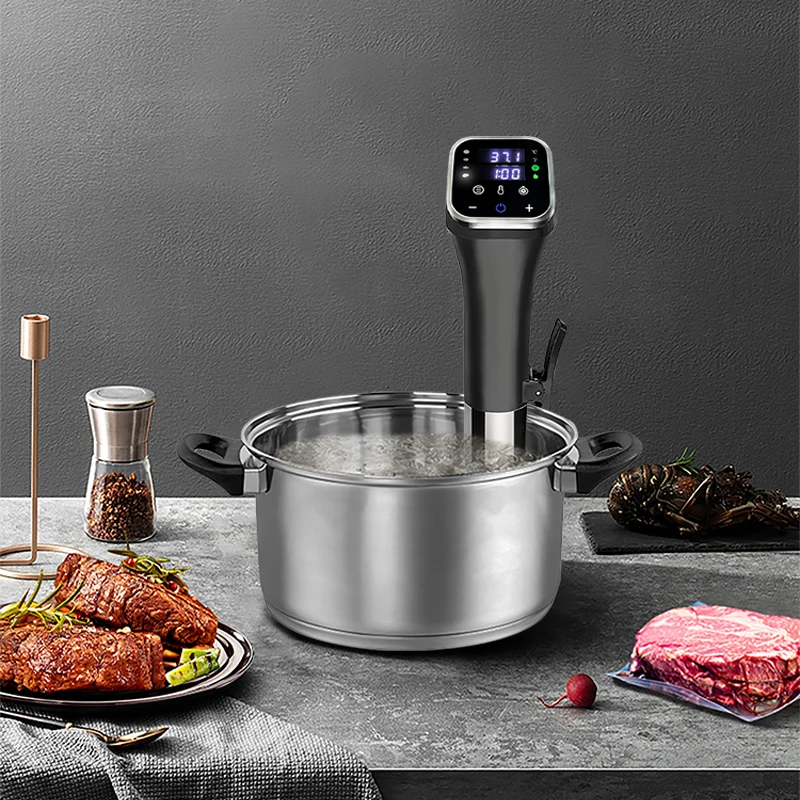 Sous Vide Cooker Machine IPX7 Waterproof Thermal Immersion Circulator Vacuum Slow Cooker With LCD Digital Accurate Control