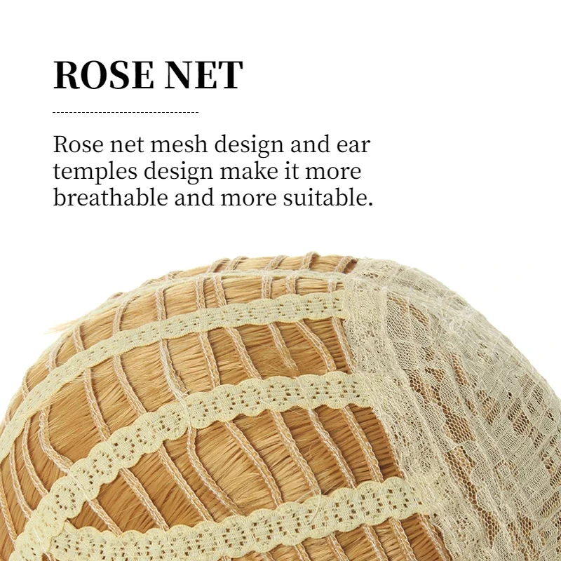 ROLECOS-Perucas Cosplay Anime Sintético, Animação 2.5 Dimensional, Amano Ririsa Miriella, Perucas Cosplay Longas, Peruca 65cm Cos, Resistente Ao Calor