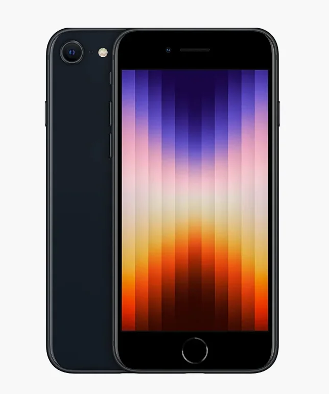 هاتف محمول أصلي 4.7 بوصة Apple iPhone SE 2022 SE3 SE2022 64GB 128GB ROM Retina IPS LCD RAM 4GB IOS بصمة الإصبع 12MP 5G هاتف محمول غير مقفول