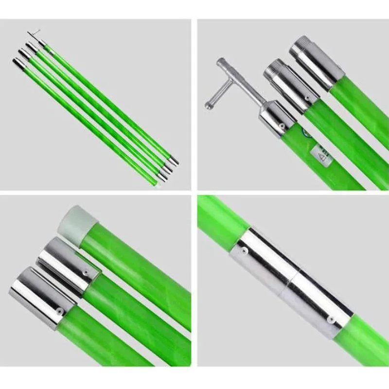 Varilla de puesta a tierra portátil de alto voltaje/palo de puesta a tierra para 6kv-500kv