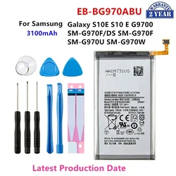 Nuovissima batteria EB-BG970ABU 3100mAh per Samsung Galaxy S10E S10 E G9700 SM-G970F/DS SM-G970F SM-G970U SM-G970W + strumenti