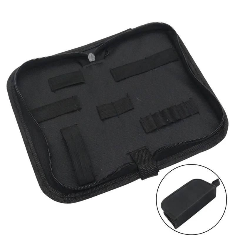 Imagem -04 - Ferramenta Armazenamento Bolsas Tecido Oxford Ferramenta Armazenamento Bolsa para Reparo Parafuso Hardware Reparação Utilidade Bolsa 20.5x10x5cm