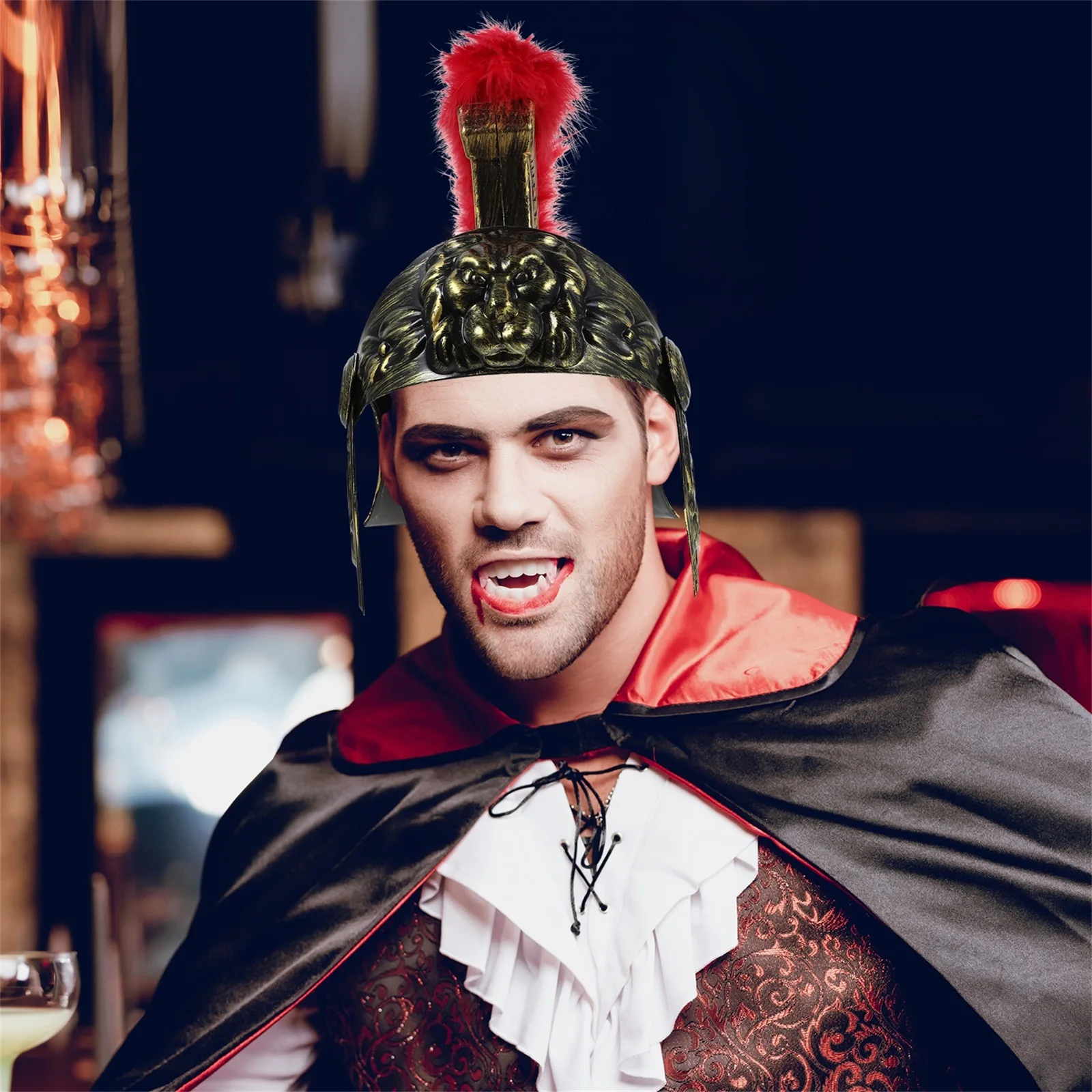 

Roman Soldier Costume Hat Decorative Props for Carnival Cosplay Party Photoshoot Gifts