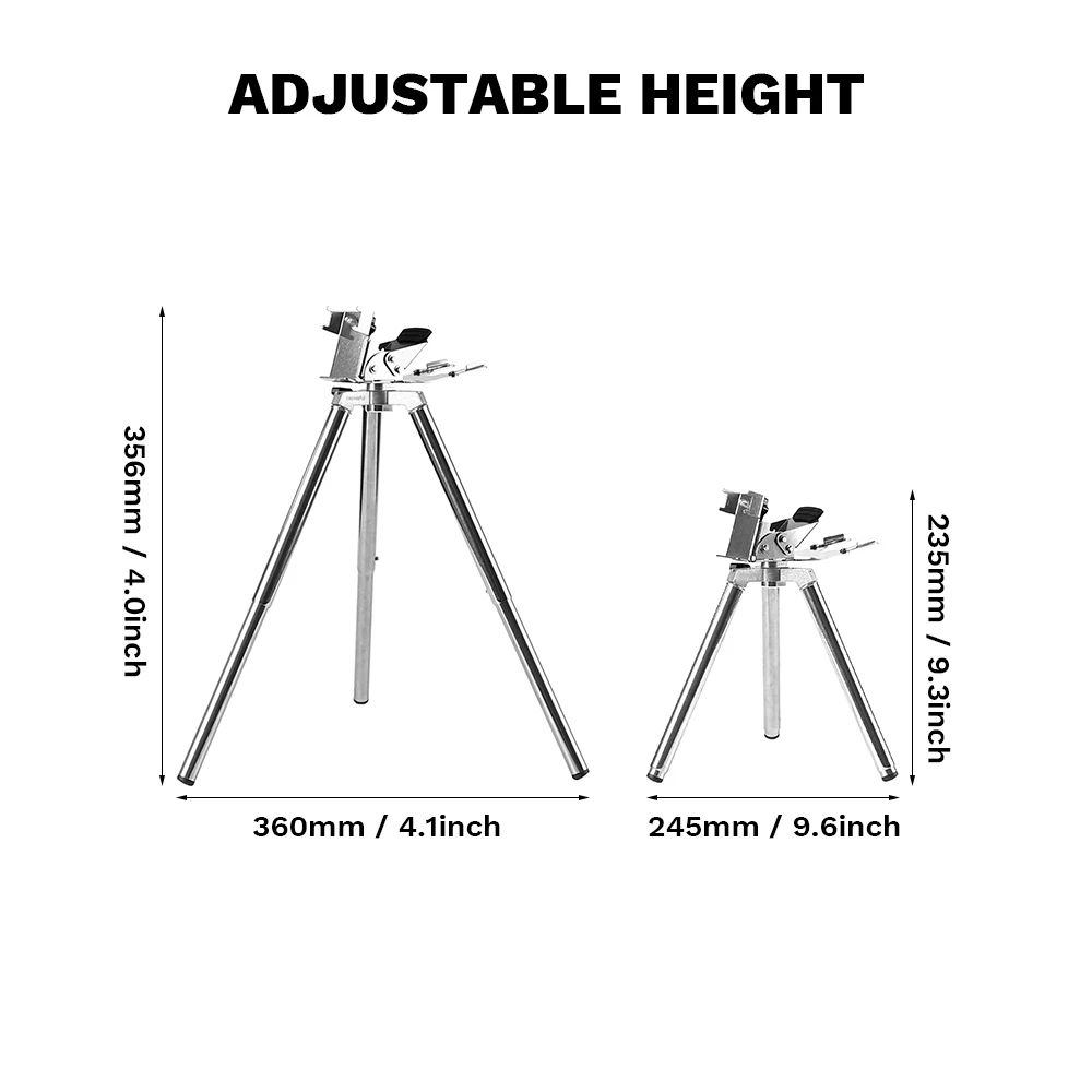Fire-Maple Sunflower Gas Stove Stand 1/4'' Screw Lightweight Gas Heater Tripod Stainless Steel Outdoor Burner Holder for Camping view 3