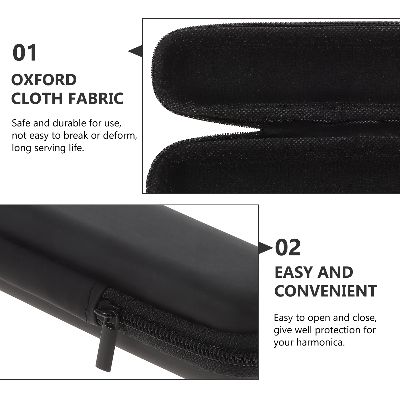 

Harmonica Storage Bag Holder Scale Bags Case Oxford Cloth Cases Travel