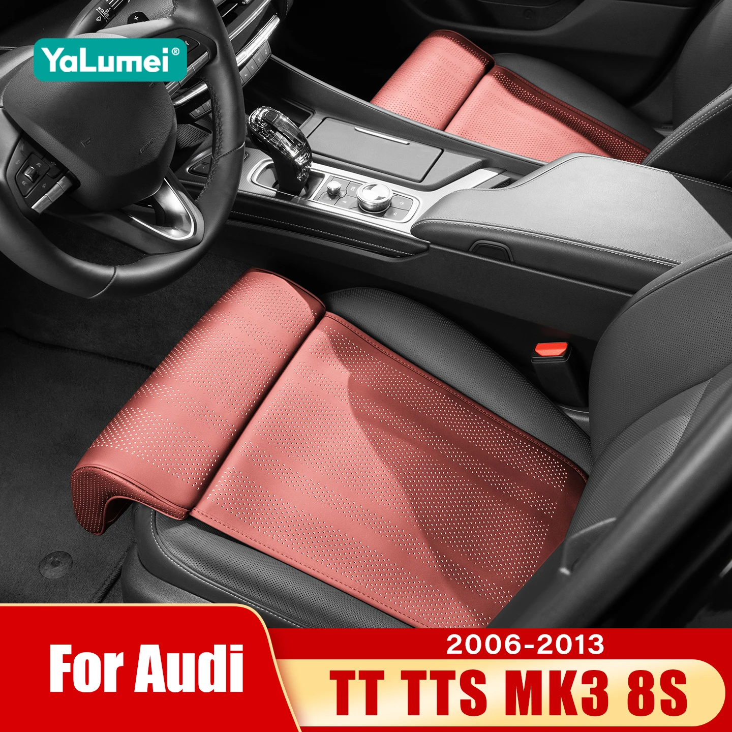 Für Audi TT TTS RS TTRS MK3 8S 2015–2018 2019 2020 2021 2022 2023 2024 2025 2026 Auto Sitzkissen Bein Unterstützung Universal