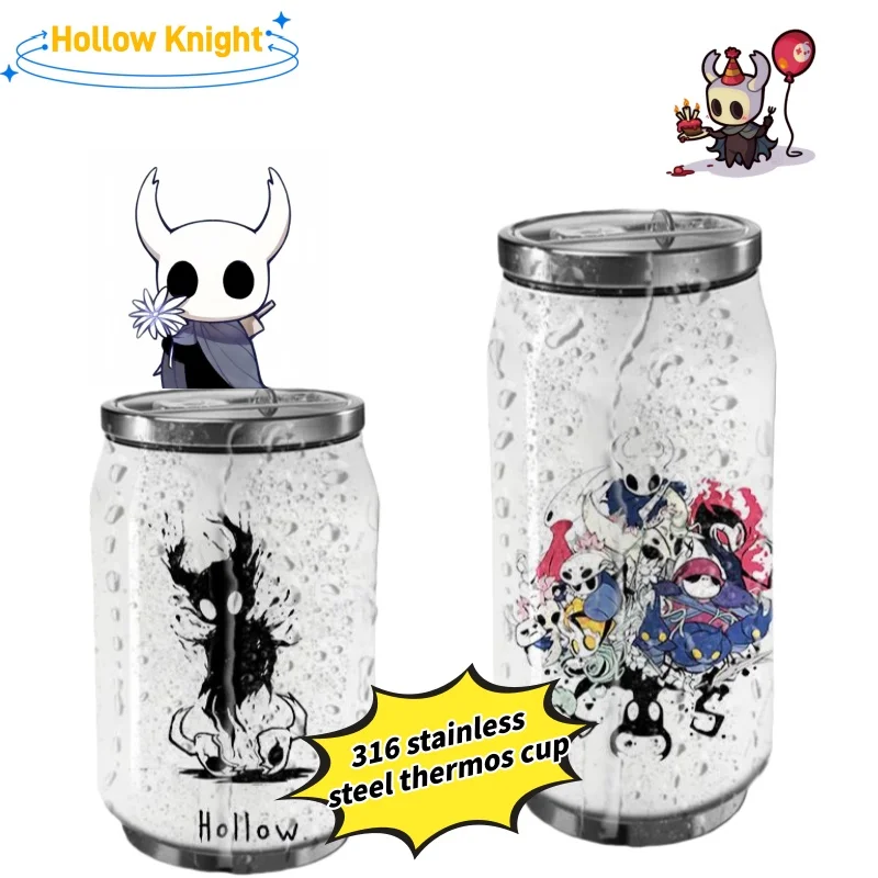 

Hollow Knight: Silksong Hornet Insulated Mug, Fashionable Cartoon 304 Stainless Steel Thermos, Personalized Holiday Gift