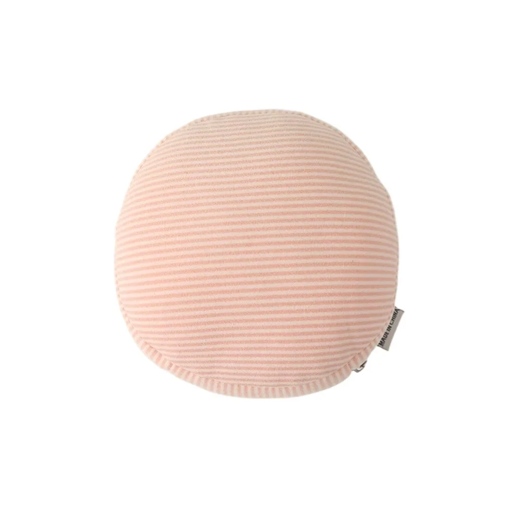 

Simple Stripe 2 in 1 Eye Mask Pillow Foldable Soft Travel Folding Pillow Elastic Band Sleep Tool Neck Headrest Office