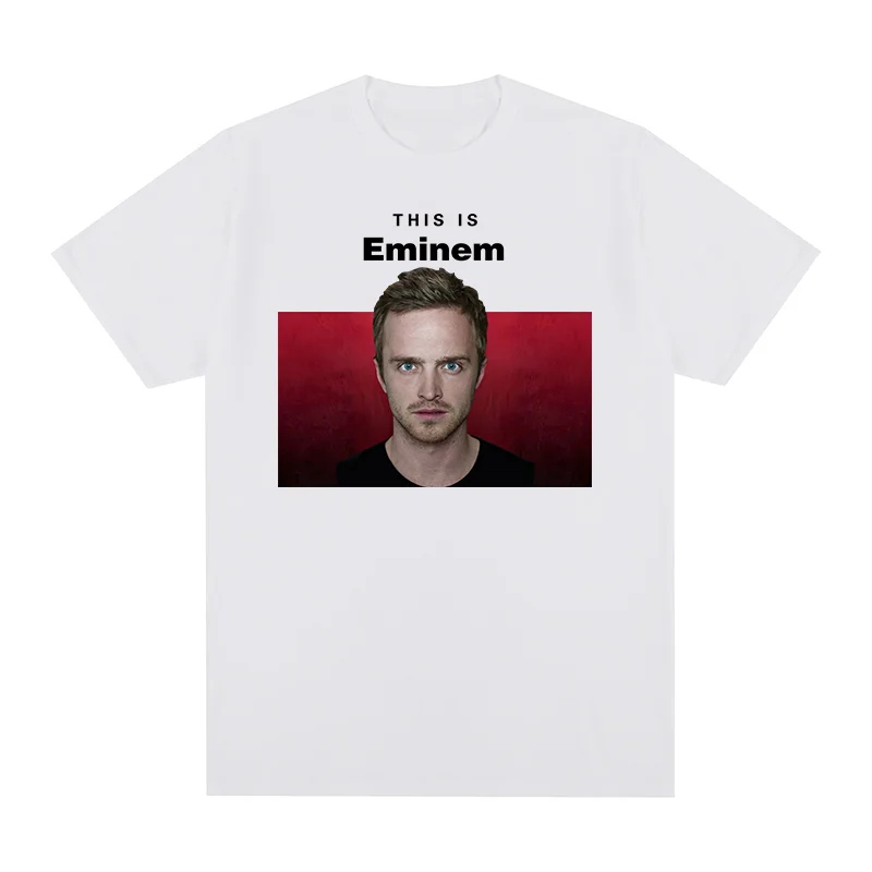 Breaking Bad Vintage t-shirt This Is Eminem Jesse Pinkman Funny Meme Cotton Men T shirt New TEE TSHIRT Womens tops
