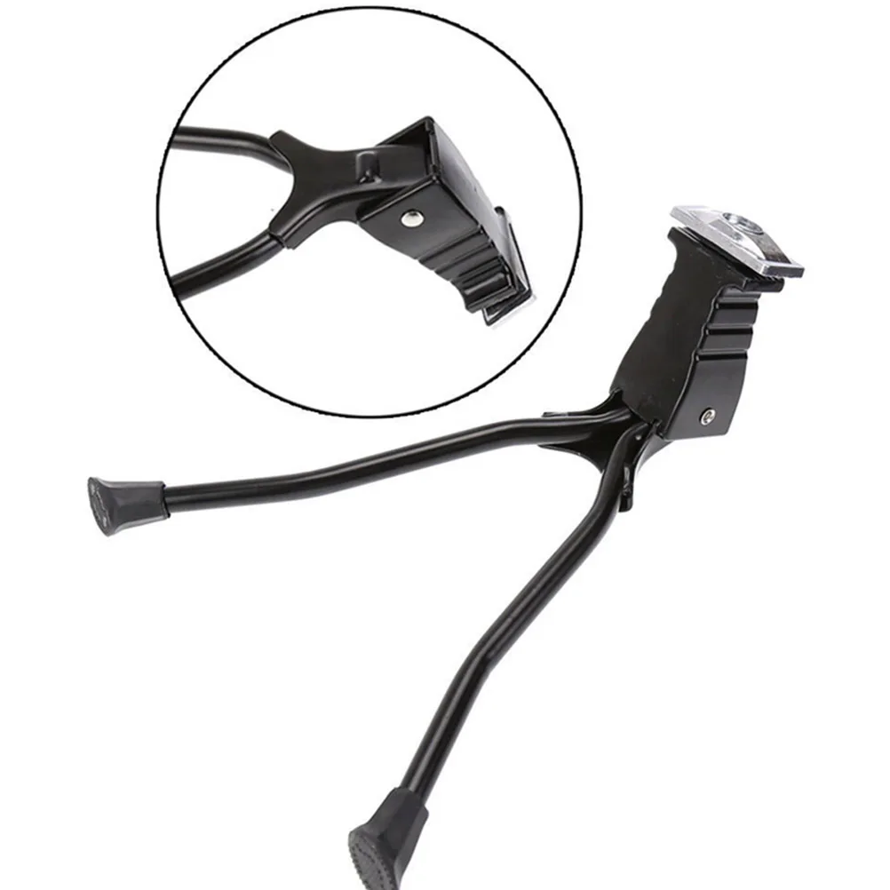 

1Pcs Aluminum Alloy Bicycle Kickstand Double Leg Holder for 26 Inch Above Mountain Bike Parking Rack Stable Foot Brace