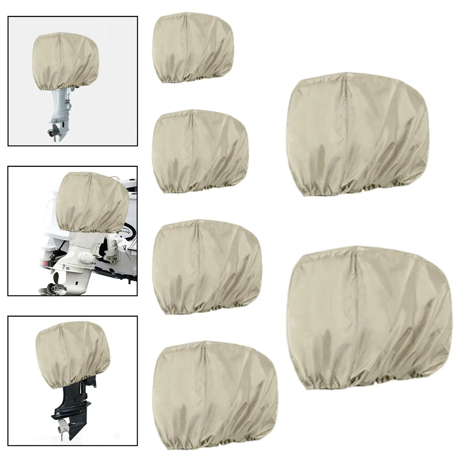 Outboard Motor Cover Universal Protection Trailerable Oxford Boat Motor Cover