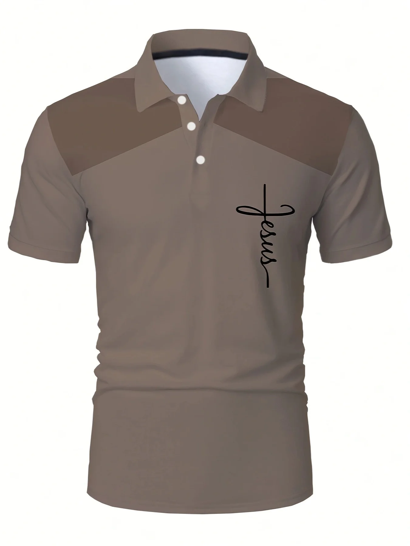 Das Neue Herren-Kurzarm-POLO-Shirt für den Sommer 2025 Verfügt über ein Lässiges, Modisches und Bequemes 3D-Gestreiftes Muster – Detail 7