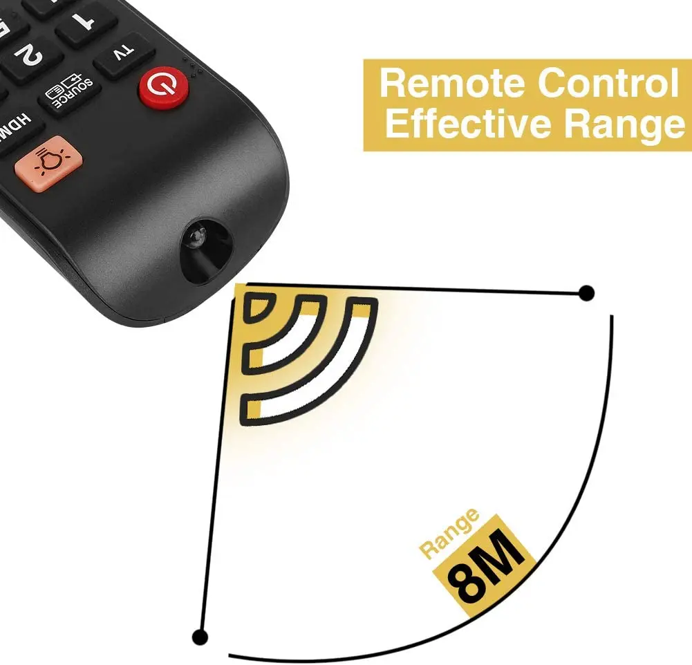 Mando a distancia Universal para Samsung TV, repuesto para Samsung RM-D1078, BN59-01175N, BN59-01178B, BN59-01178F