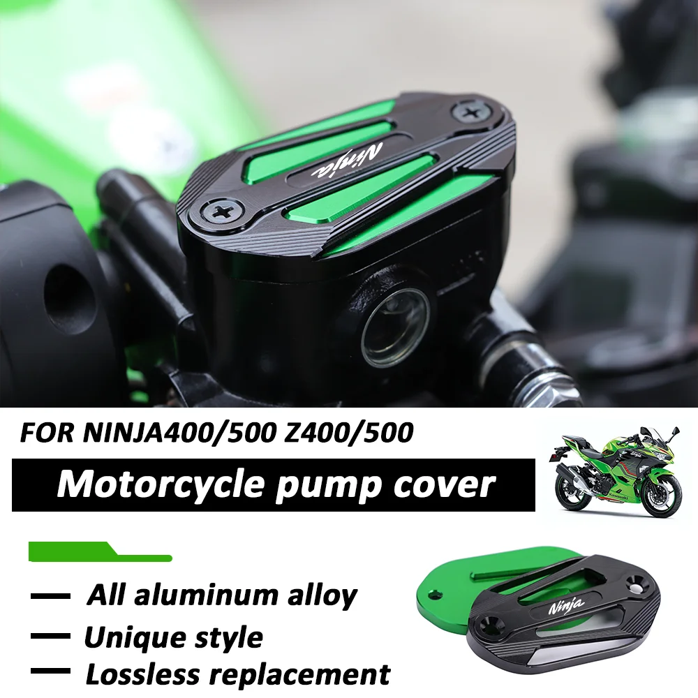 

Ninja400/500 Upper Pump Cover Modification for Kawasaki Motorcycle Z400/500 Disc Brake Pump Cover Front Brake Oil Pot Cover