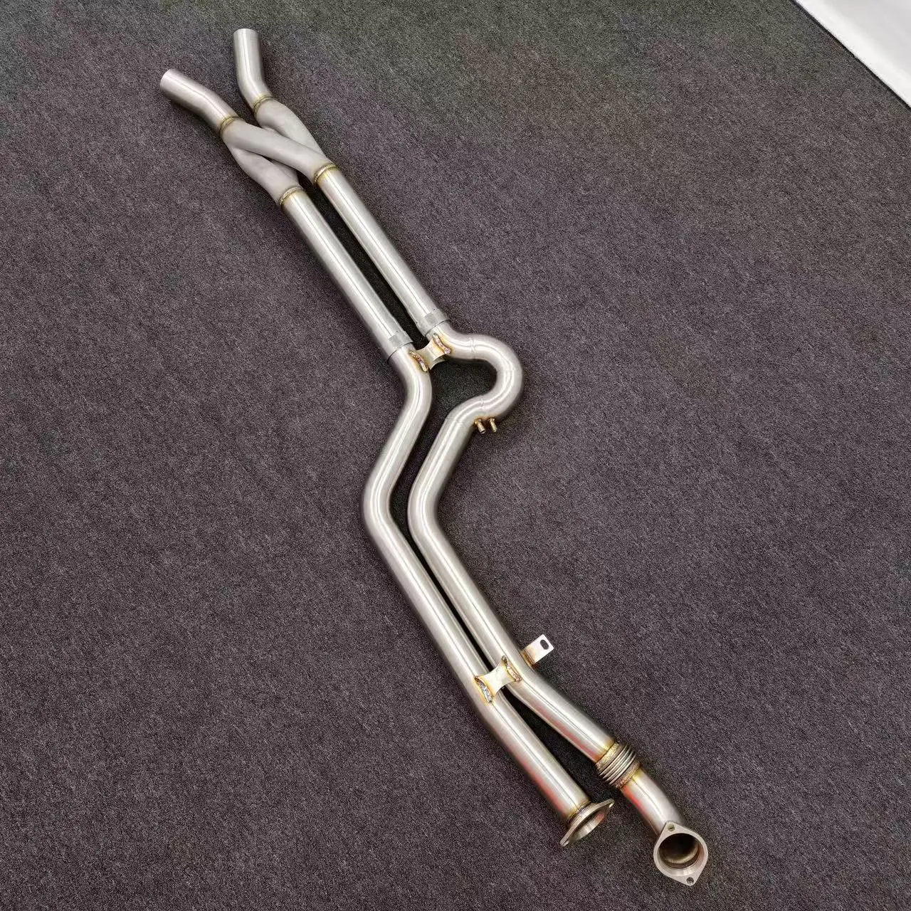 ACE Gleichlängen-Midpipe für BMW M3 G80 M4 G82 M2 G87 3.0T S58 mit Z-Rohr, freier Durchfluss, 70mm/2,5 Zoll Midpipe-Auspuffsysteme – Detail 8