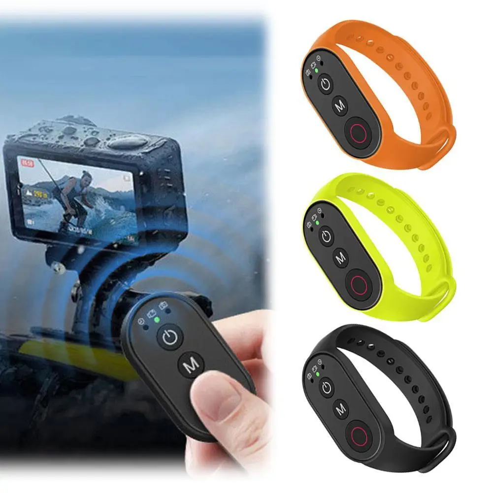 

Пульт дистанционного управления Bluetooth для DJI Action6/5/4, кнопка спуска затвора для фотосъемки, контроллер, аксессуары для камеры GoPro