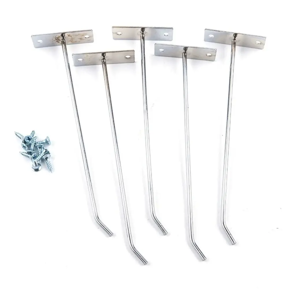 1Pcs Hardware Tool Wall Hook Pegboard Hammer Pliers Mobile Phone Accessories Steel Single Line Hook Nail Screws Display Lewelry