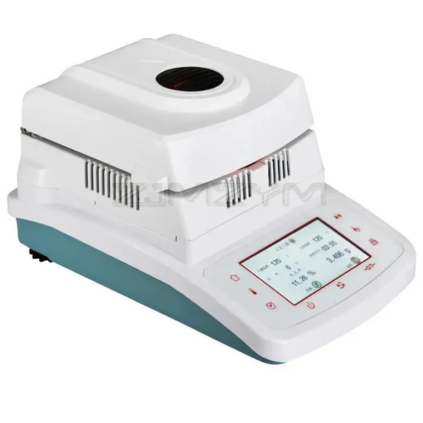 50g/110g 0.005/0.002/0.001g Automatic Halogen Heating Moisture Meter Analyzer Tester for Tea, grain, feed, corn, food, plastic