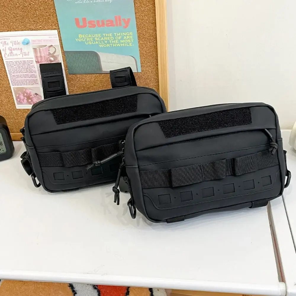 Adjustable Running Vest Backpacks Nylon Lightweight Sports Chest Pack Waterproof Durable Camping Bum Bags Cycling