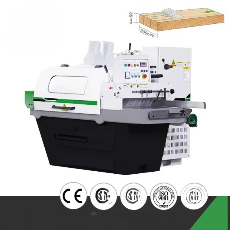 REIGNMAC High-Accuracy Precision Woodworking Multi Rip Saw Machine Wood Beam Cutter Core Motor Component 380V 37KW 1 Year