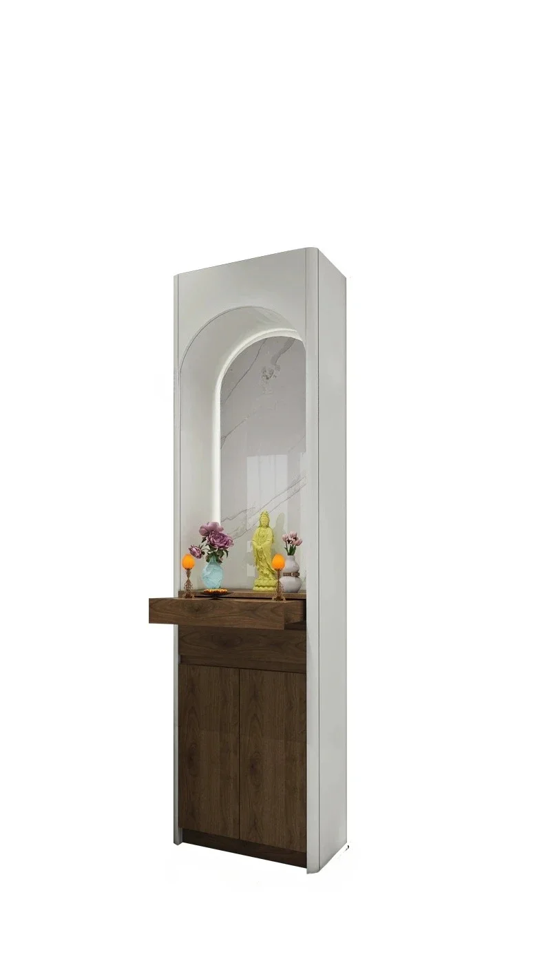 New Chinese Style Clothes Closet Altar Buddha Cabinet Household Minimalist Altar Bodhisattva Altar God of Wealth Display Cabinet