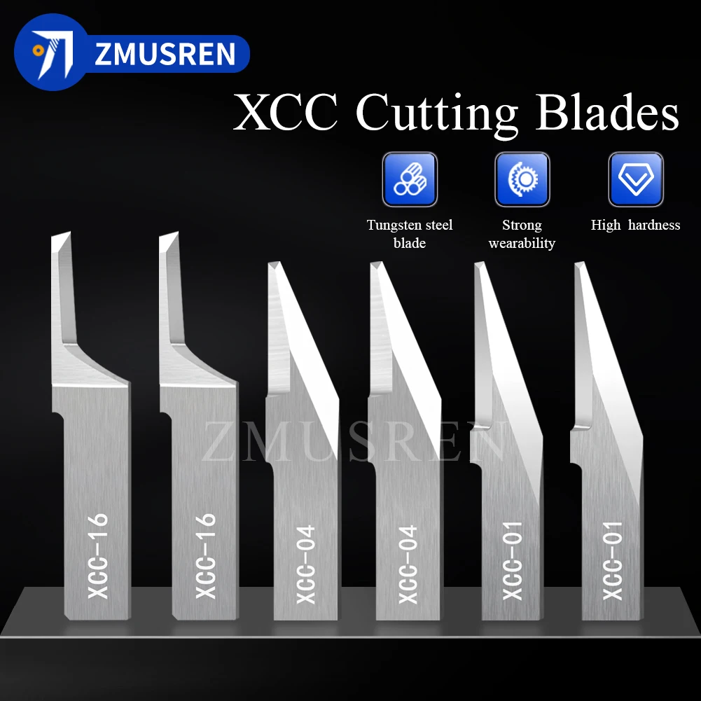 10PCS CKUN Carbide Vibration Blade XCC-01 XCC-04 XCC-16 ATOM EMMA RUIZHOU AOL GBOS Cutter 29x6x1mm Thickness Oscillating Knife