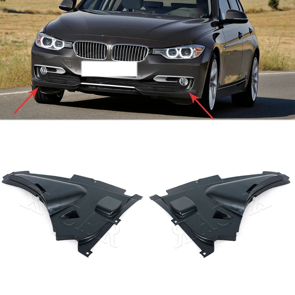 Front Splash Shield Inner Fender Liner For BMW 3\' F30 F35 316I 318I 320I 2012 2013 2014 2015-2018 51717260739 51717260740