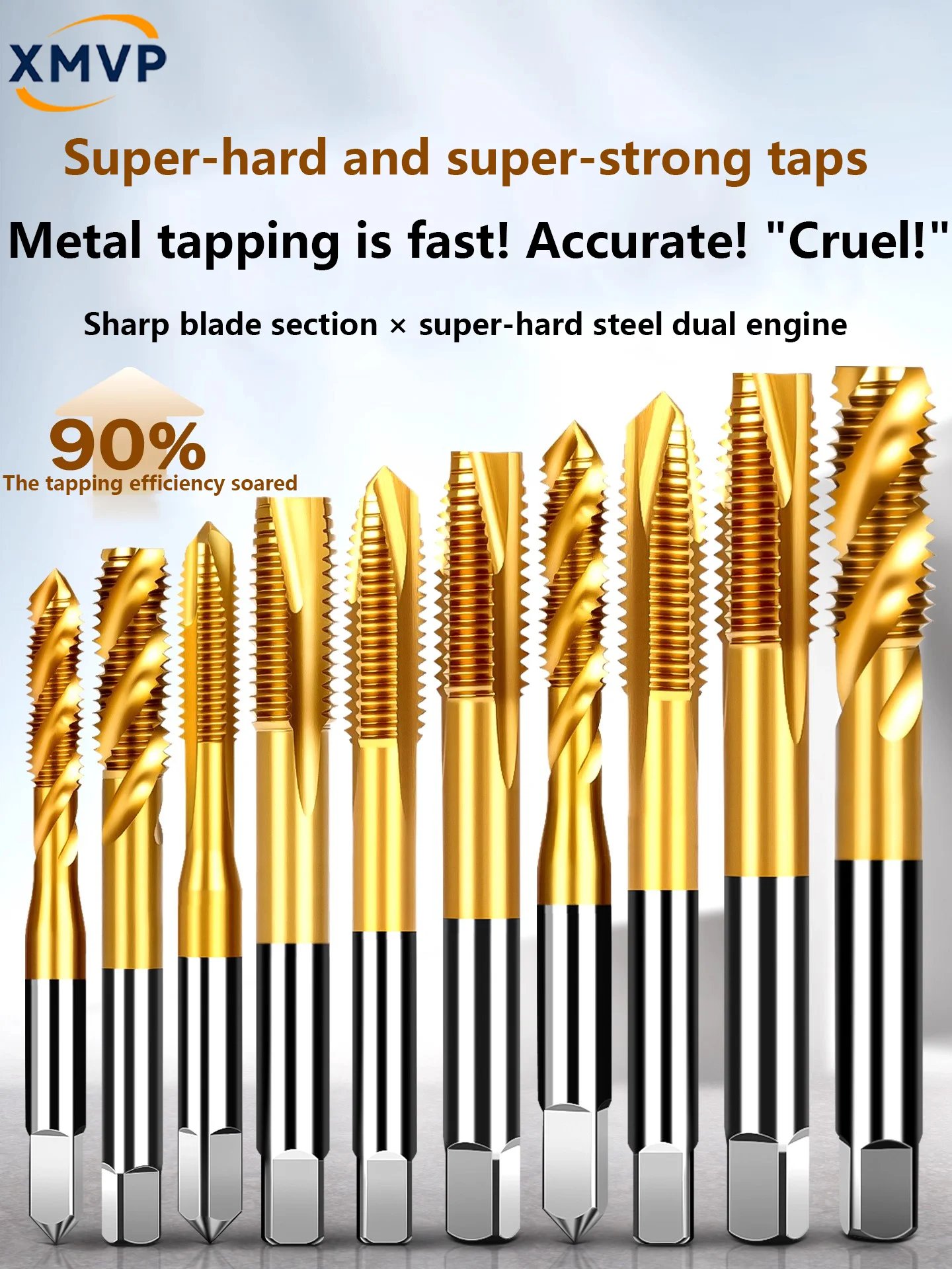 

Сверло с прямой канавкой M46810 — это специальное сверло для нарезания резьбы по кончике высокой твердости из нержавеющей стали, меди и алюминия.