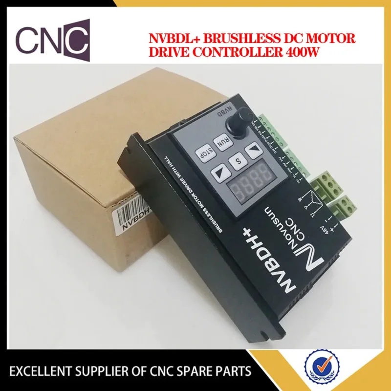 NVBDH NVBDL Brushless DC Motor Driver Controller 400W Digital display screen CNC milling machine Spindle