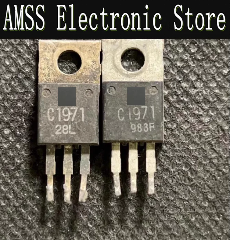 AMSS 5PCS/1lot USED 2SC1971 Original Imported Disassembled Transmitter Special High Frequency Tube C1971